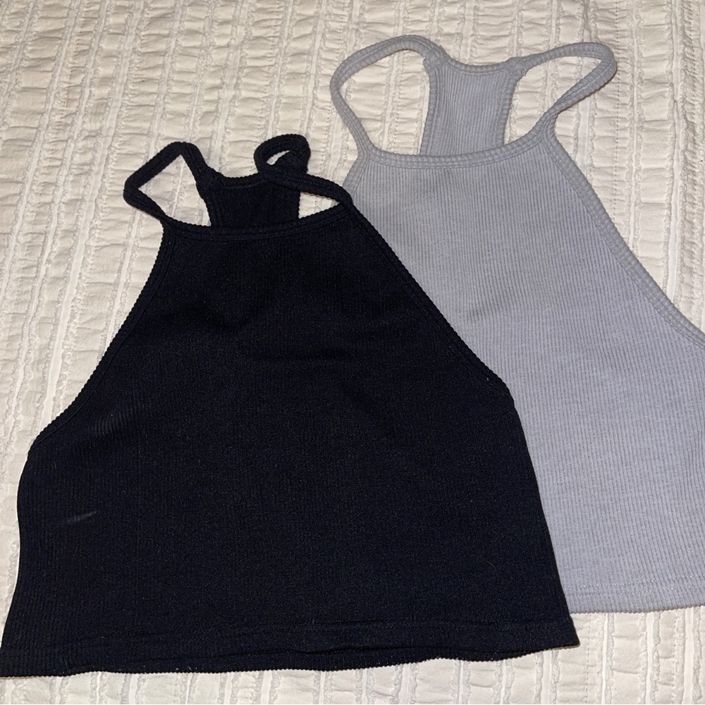Forever 21 ribbed crop tops